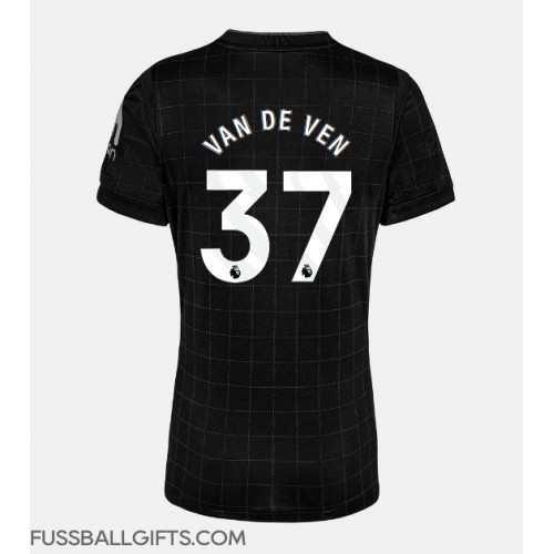 Tottenham Hotspur Micky van de Ven #37 Fußballbekleidung Auswärtstrikot Damen 2025-26 Kurzarm